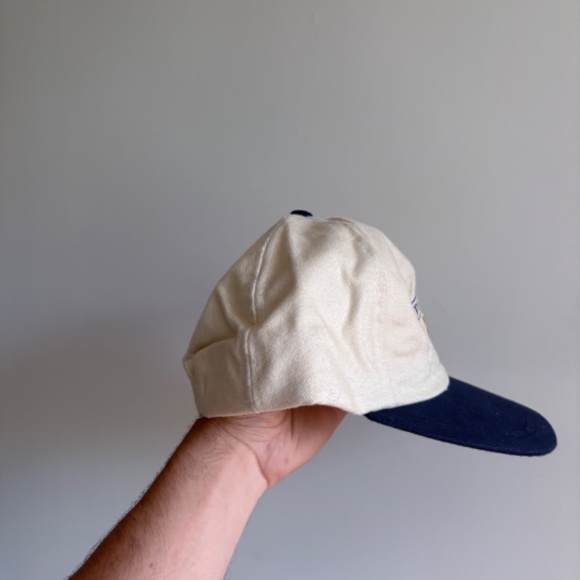 RARE vintage Kraft Dinner French Promo your dad hat 2 tone strap back - Picture 4 of 8